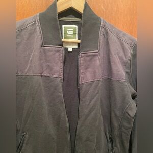 G-star raw light jacket , black light purple